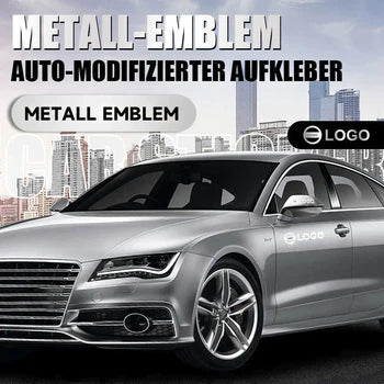 Individuell gefertigter Metall-Emblem-Aufkleber für Autos