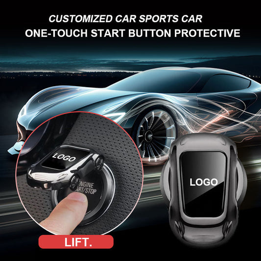 Individuelles Auto Sportwagen One-Touch-Start-Taste Schutzabdeckung
