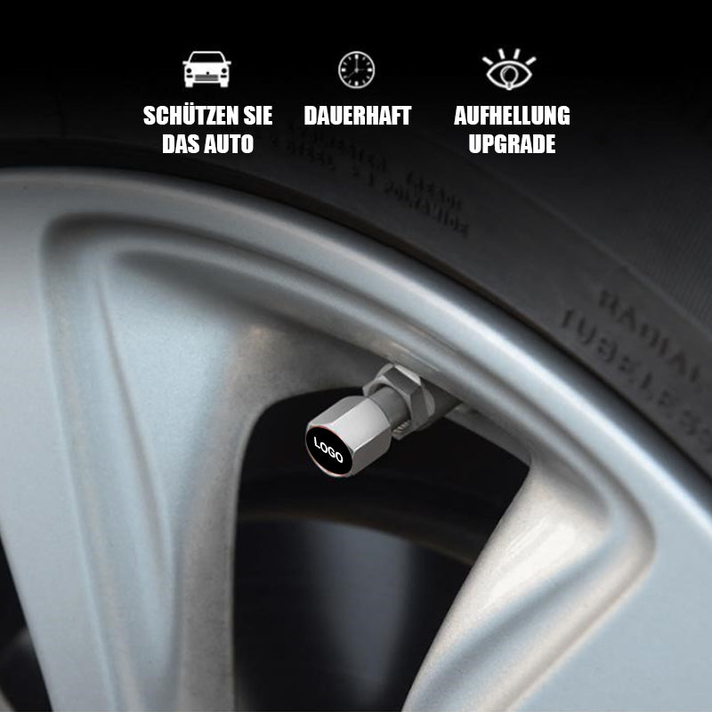 Individuell gestaltbare Autoreifen-Ventilkappen