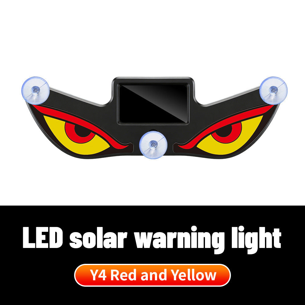 LED-Autoaufkleber „Dämonenaugen“👹 – Verleihe deinem Auto einen wilden, nächtlichen Look