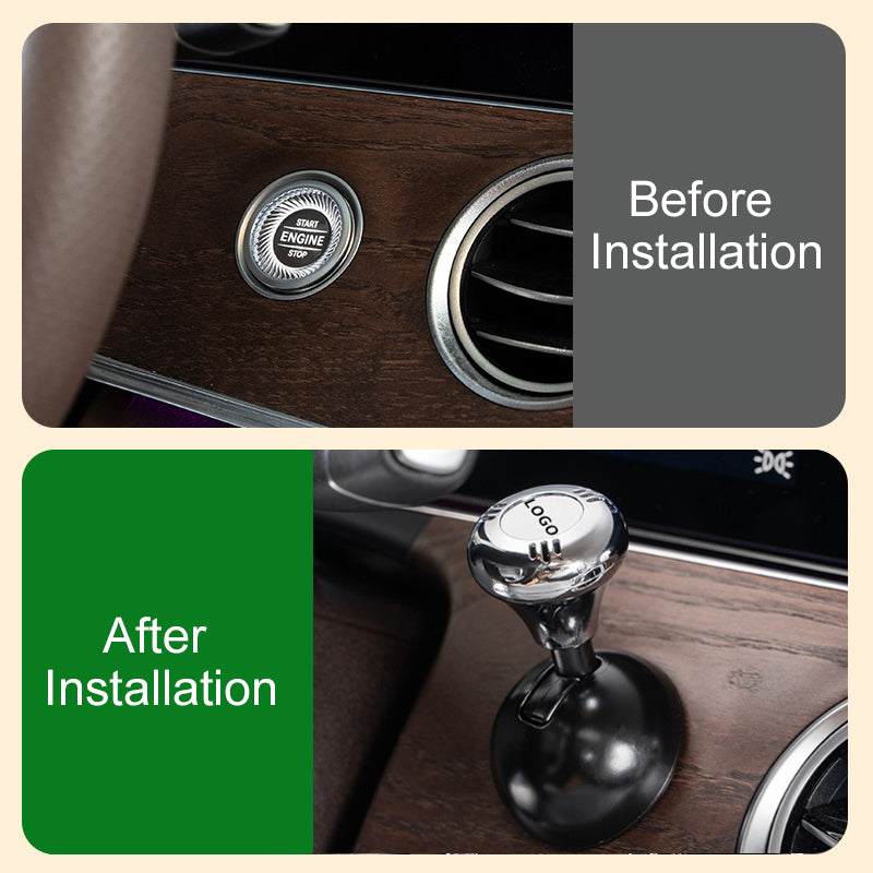 Individuell Gefertigte Ein-Knopf-Start-Joystick-Kugel aus Metall