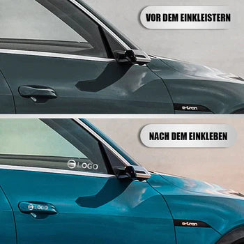 Individuell gefertigter Metall-Emblem-Aufkleber für Autos