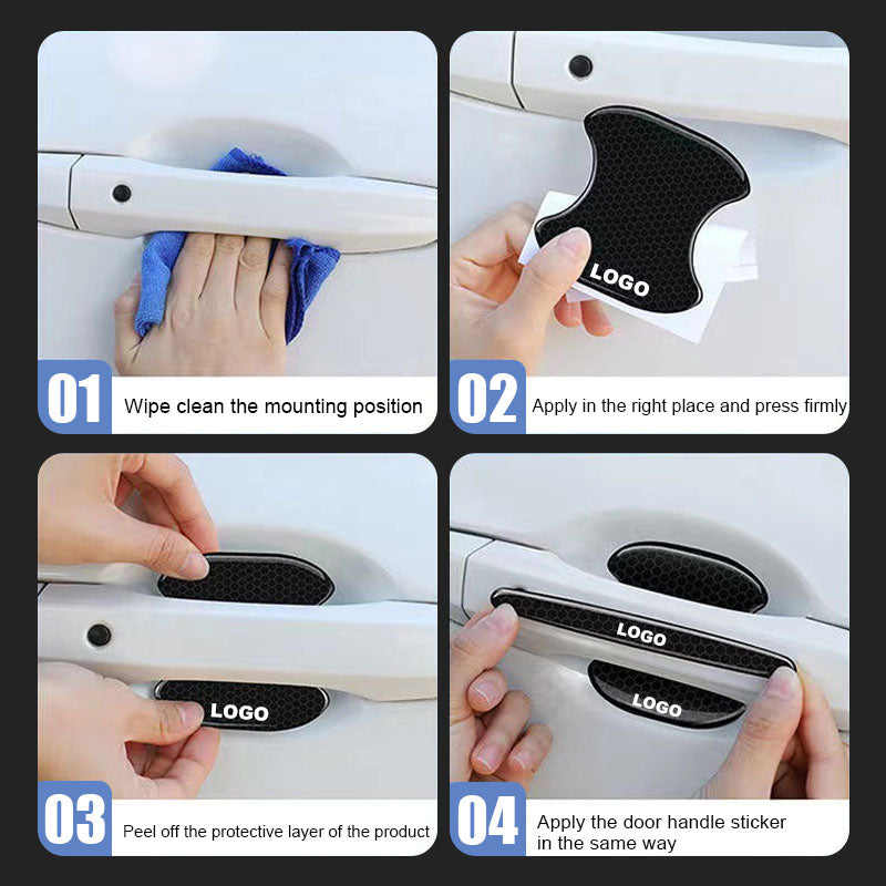 Schutzaufkleber für Autotürgriffe