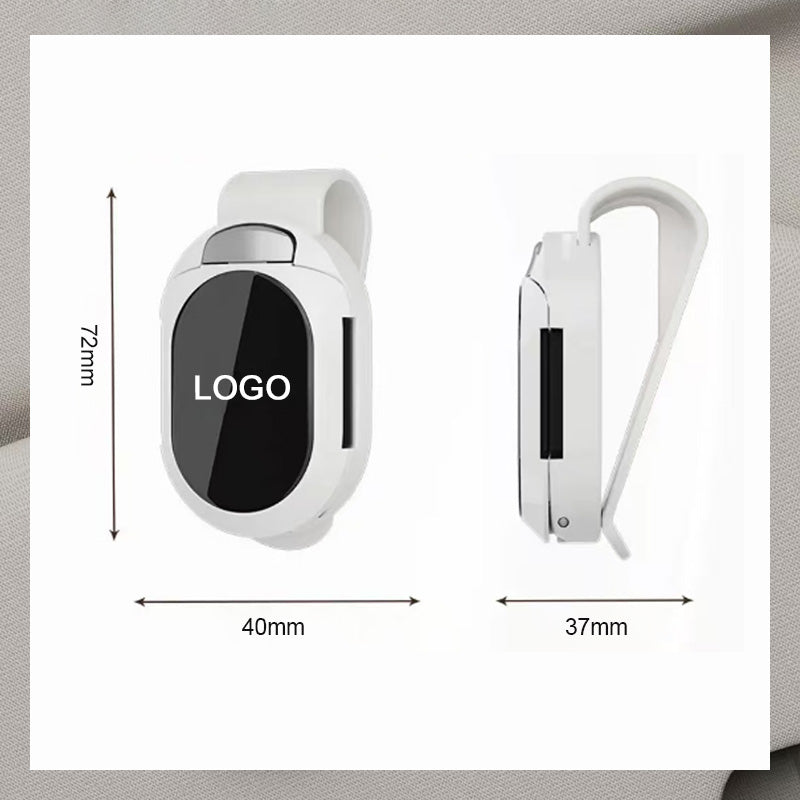 Personalisierter Einrastbarer Brillenclip