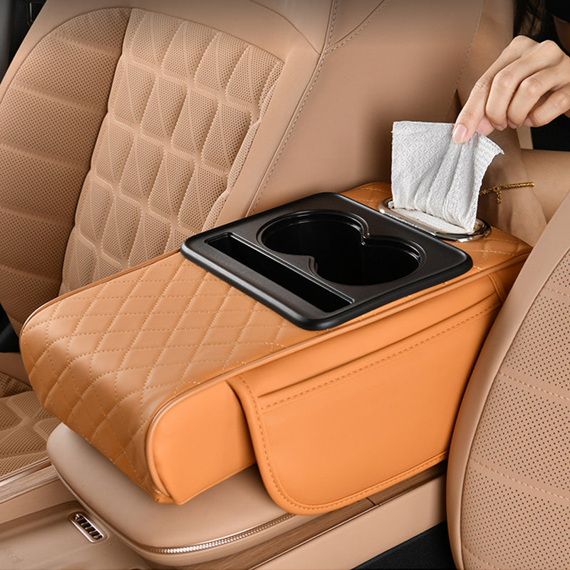 4-in-1-Auto-Mittelarmlehne mit erhöhtem Tissue-Box