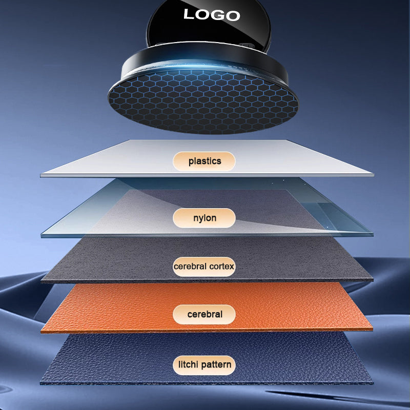 Individuell anpassbare Handyhalterung fürs E-Auto mit Logo