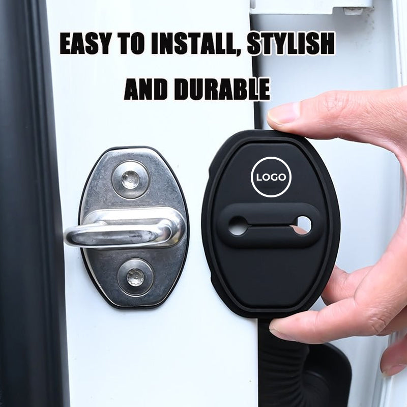 Individuell gefertigte Silikon-Türschloss-Schutzabdeckungen fürs Auto (4 Stück)