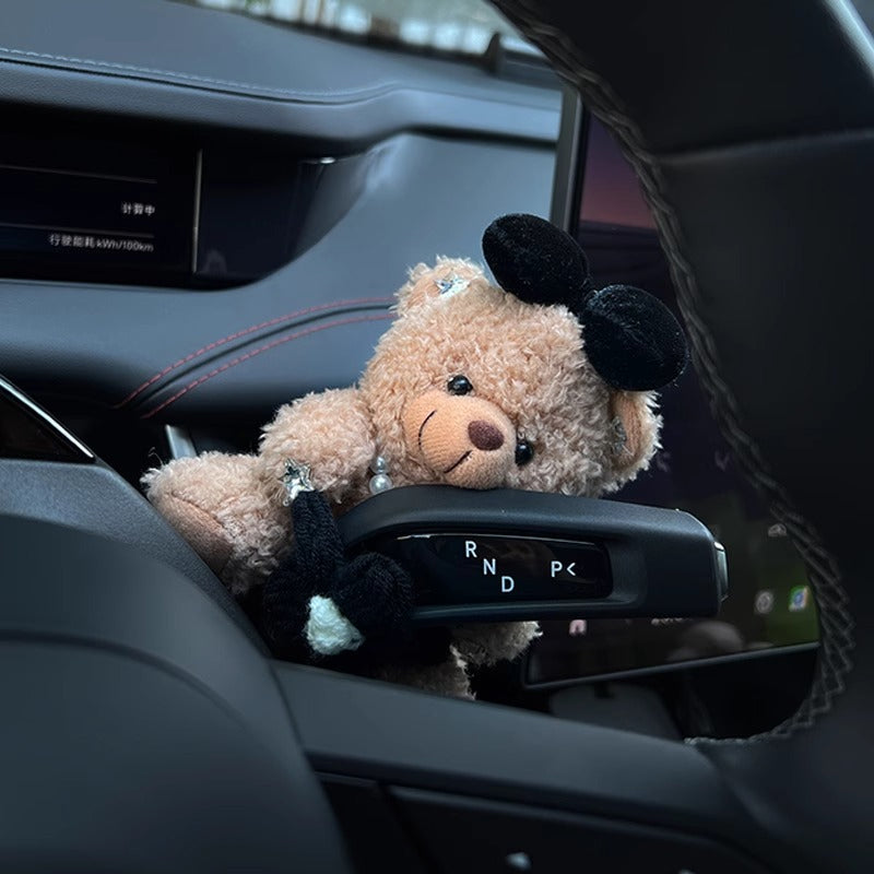 Der kuschelige Reisebegleiter 🧸 – Verschönern Sie Ihren Fahrzeuginnenraum mit purer Niedlichkeit.