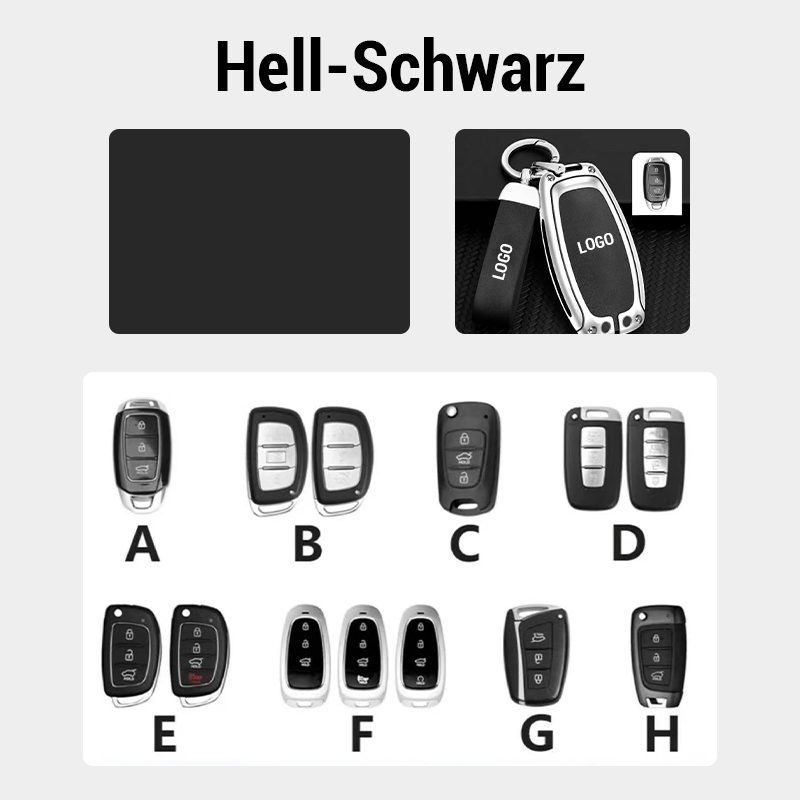 【Für Hyundai】-Schlüsselhülle aus echtem Leder