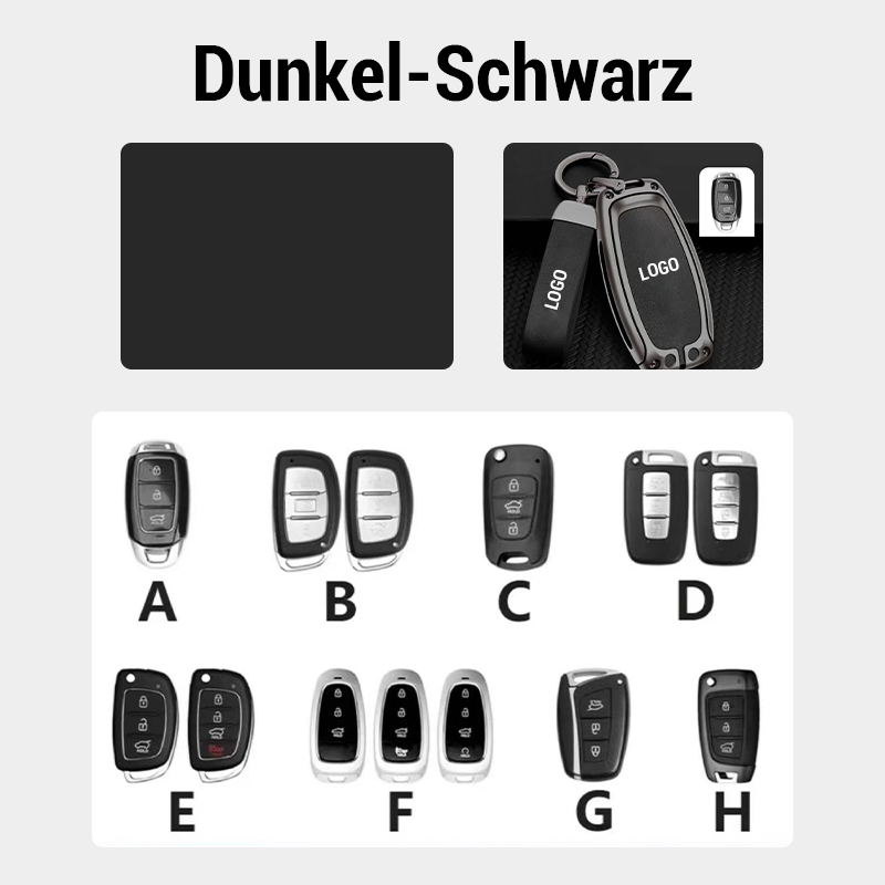 【Für Hyundai】-Schlüsselhülle aus echtem Leder