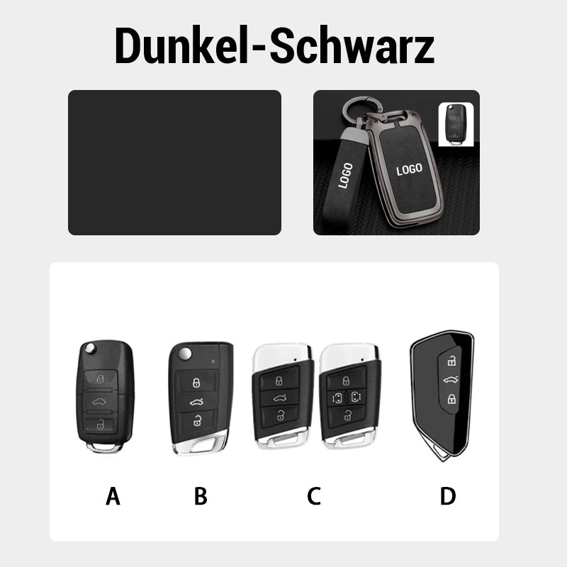 【Für Skoda】 – Schlüsselhülle aus echtem Leder