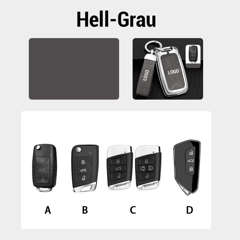 【Für Skoda】 – Schlüsselhülle aus echtem Leder