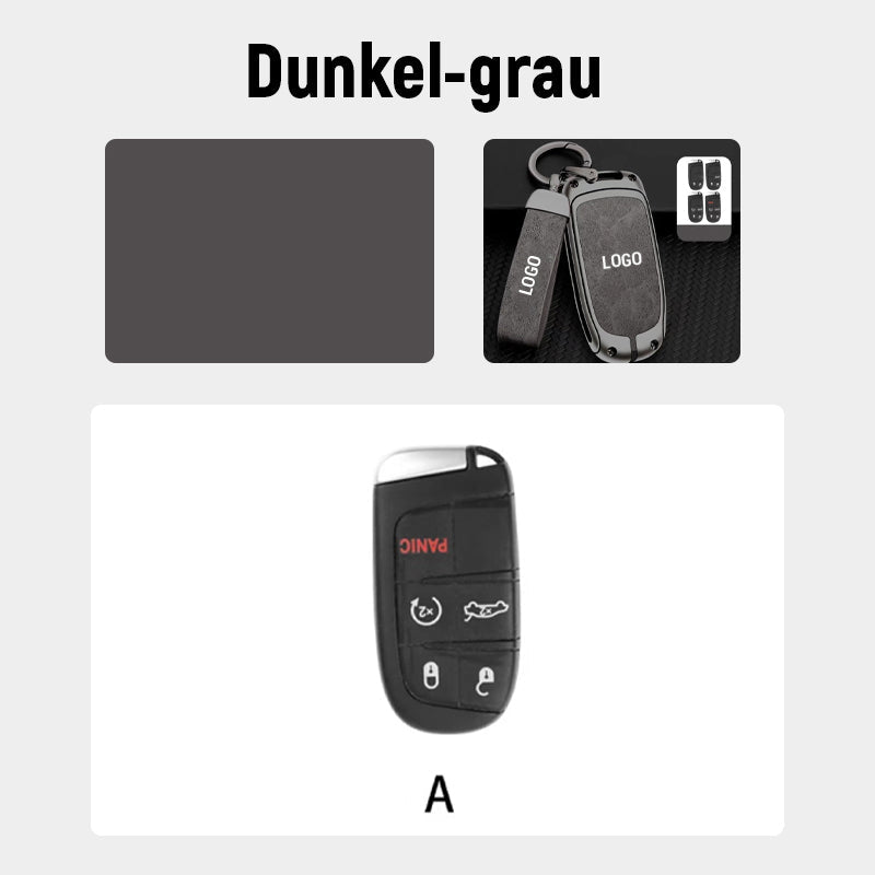 【Für Jeep】– Schlüsselhülle aus echtem Leder