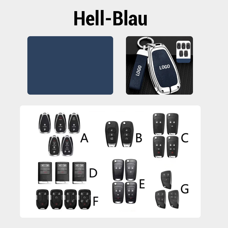 【Für Chevrolet】 – Schlüsselhülle aus echtem Leder