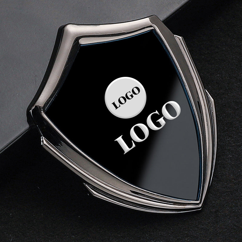 Individuelles Logo-Emblem für die Mittelkonsole – 3D-Metallaufkleber für Autos🚗🛡️