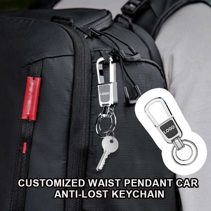 Customized Taille Anhänger Auto Anti-Verlust Schlüsselanhänger