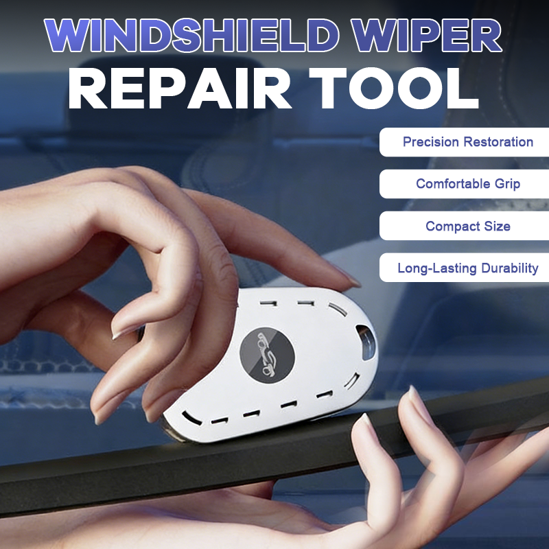 ✨ Reparaturwerkzeug für Scheibenwischerblätter · Präzisions-Restaurator mit zwei Körnungen