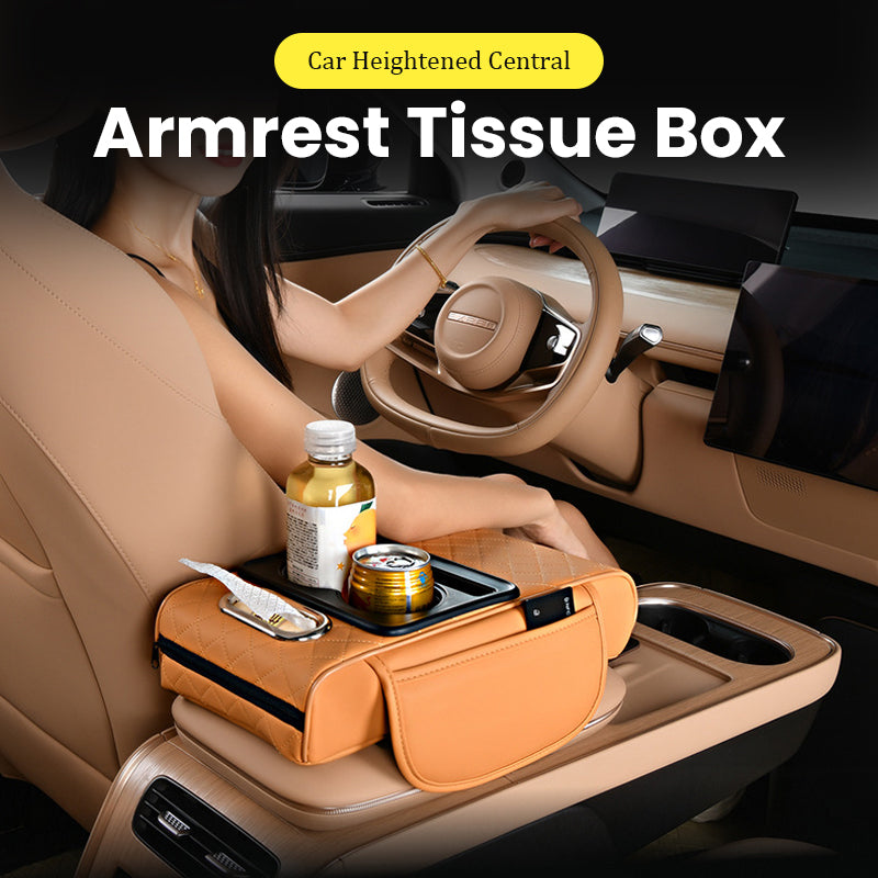 4-in-1-Auto-Mittelarmlehne mit erhöhtem Tissue-Box