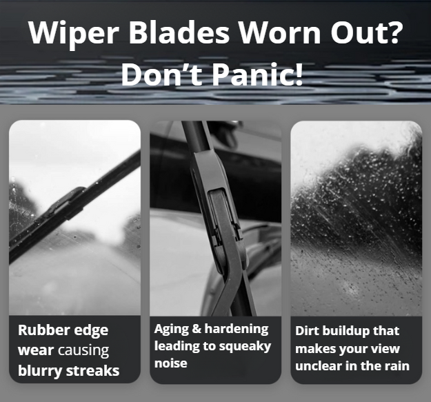 ✨ Reparaturwerkzeug für Scheibenwischerblätter · Präzisions-Restaurator mit zwei Körnungen