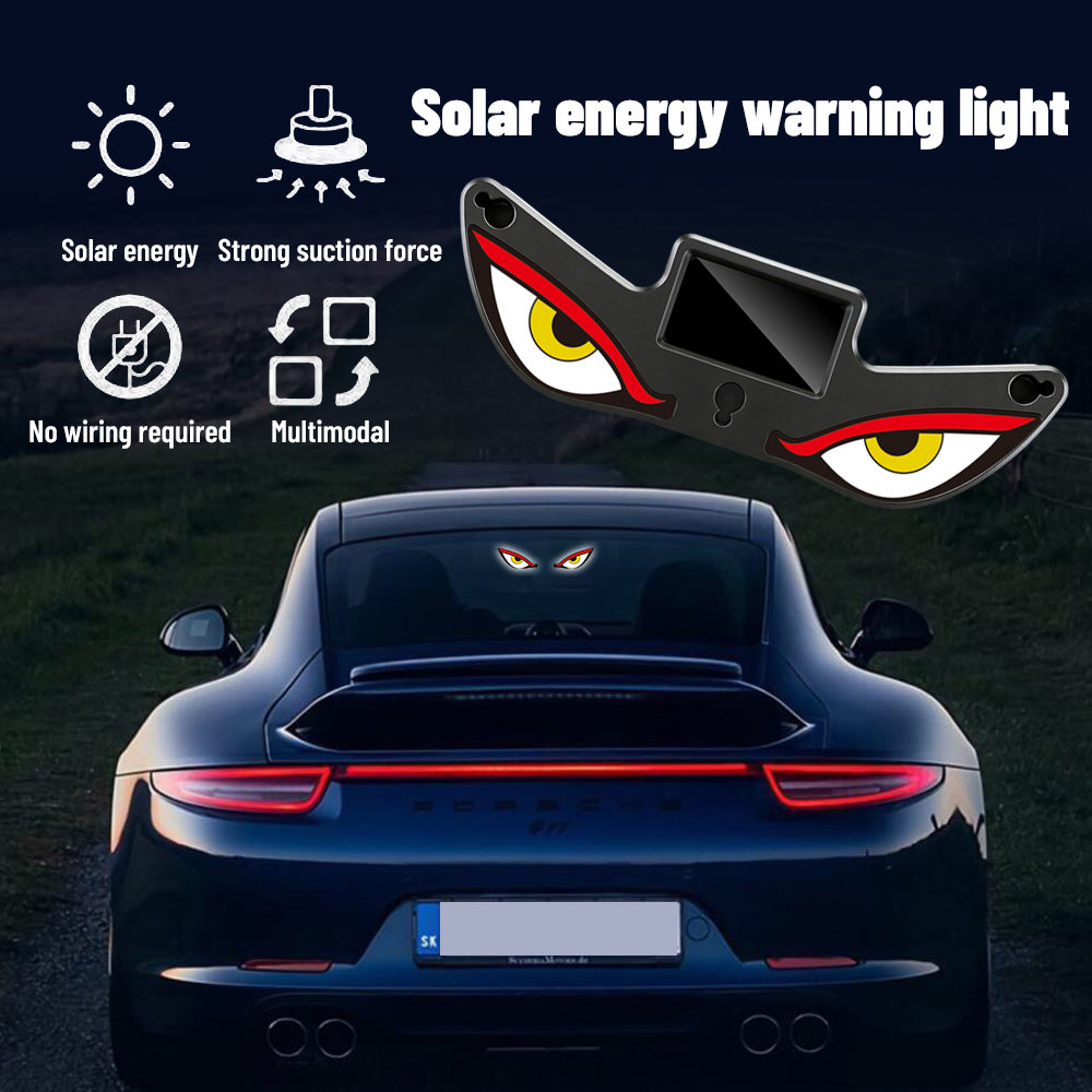 LED-Autoaufkleber „Dämonenaugen“👹 – Verleihe deinem Auto einen wilden, nächtlichen Look