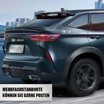 Individuell gefertigter Metall-Emblem-Aufkleber für Autos