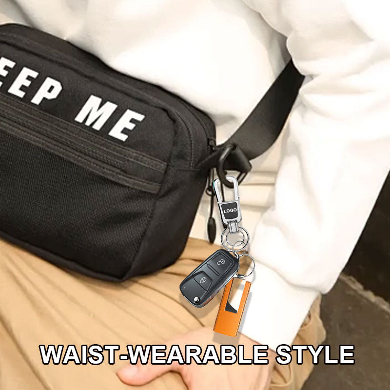 Customized Taille Anhänger Auto Anti-Verlust Schlüsselanhänger