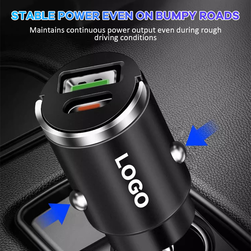 100 W unsichtbares Autotelefon-Ladegerät