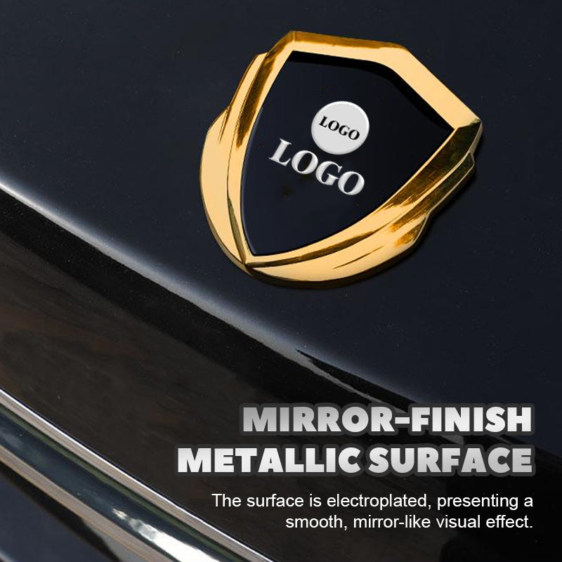 Individuelles Logo-Emblem für die Mittelkonsole – 3D-Metallaufkleber für Autos🚗🛡️