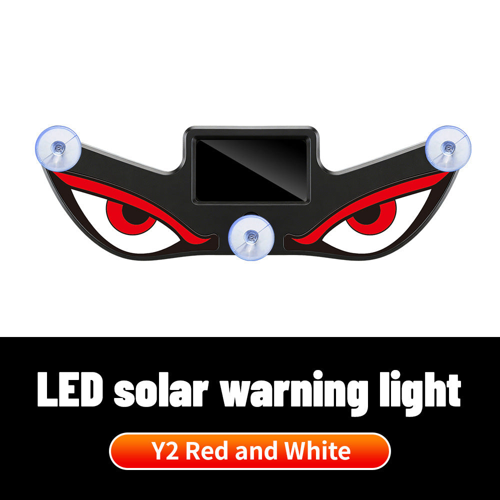 LED-Autoaufkleber „Dämonenaugen“👹 – Verleihe deinem Auto einen wilden, nächtlichen Look