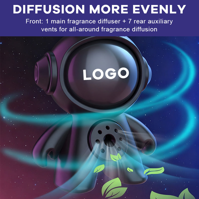 Roboterförmiger Diffusor für die Klimaanlagenlüftung im Auto