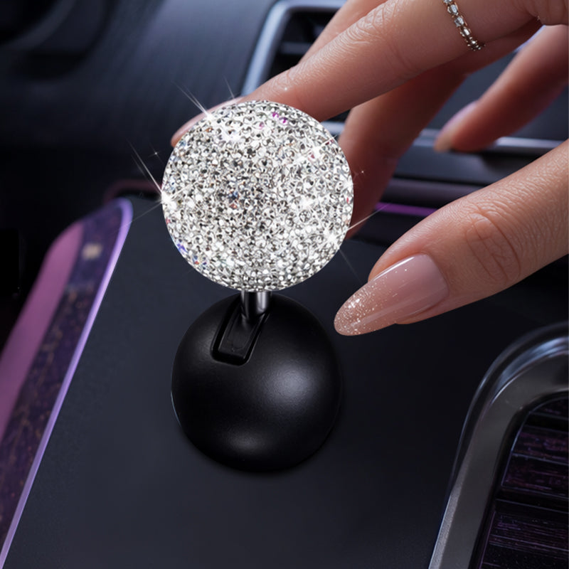 Bling-Strass-Abdeckung für Startknopf im Schalthebel-Design ✨🚗💎