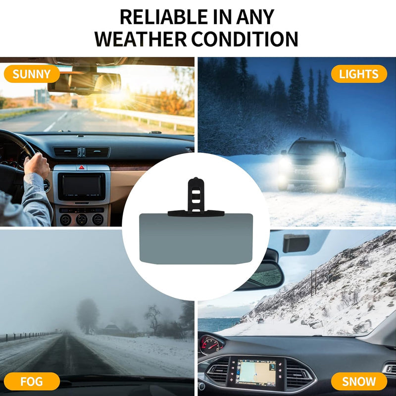 2-in-1 Auto Blendschutz ✨ Tag & Nacht Sichtschutz für sicheres Fahren 🚗