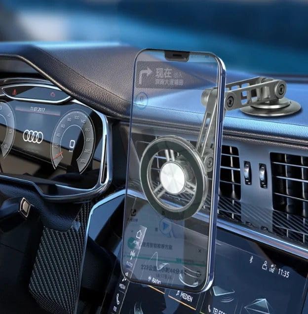 Magnetischer, faltbarer Klebehalter für Smartphones