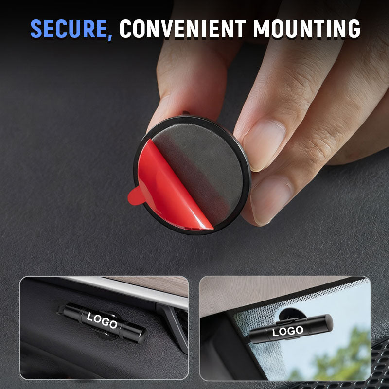 🚗Maßgefertigter Auto-Fensterbrecher und Sicherheitsgurtschneider