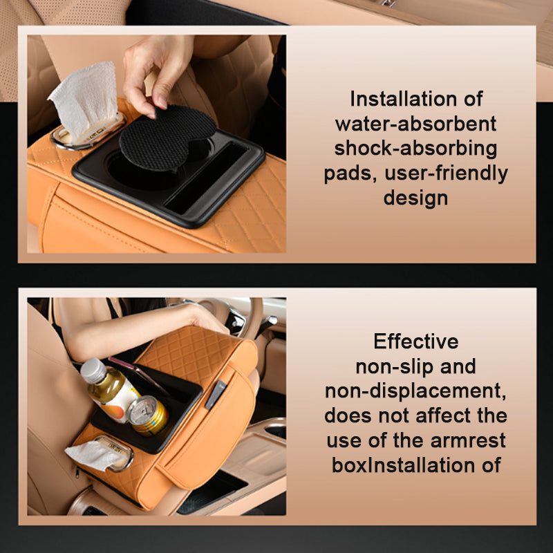 4-in-1-Auto-Mittelarmlehne mit erhöhtem Tissue-Box