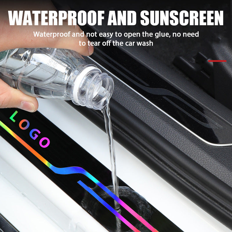 Acryl Auto Türschweller Schutz Streifen（4PCS/SET）