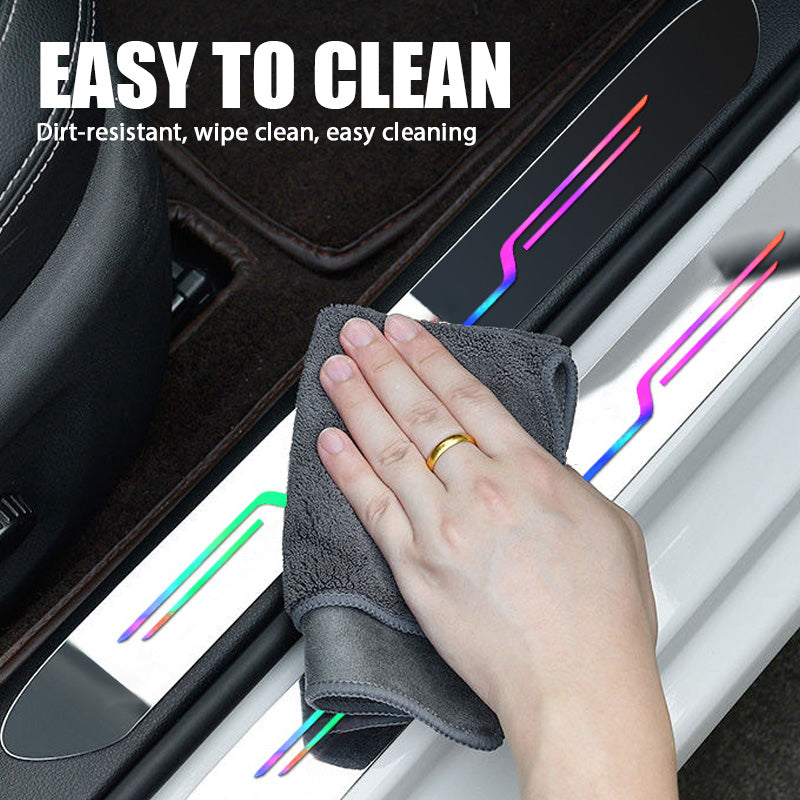 Acryl Auto Türschweller Schutz Streifen（4PCS/SET）