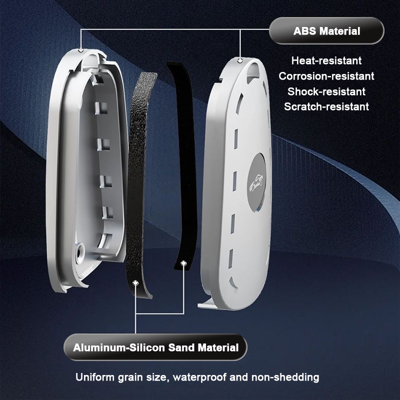 ✨ Reparaturwerkzeug für Scheibenwischerblätter · Präzisions-Restaurator mit zwei Körnungen