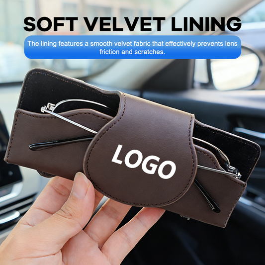 🚗 Individuell anpassbarer Sonnenblenden-Brillenhalter-Clip