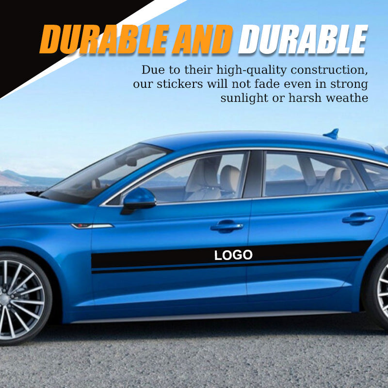 Autoaufkleber zur Dekoration der Motorhaube (2 Bögen)