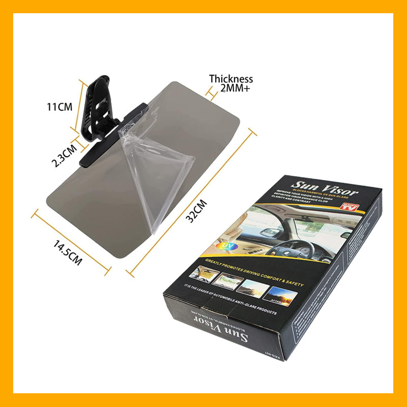 2-in-1 Auto Blendschutz ✨ Tag & Nacht Sichtschutz für sicheres Fahren 🚗