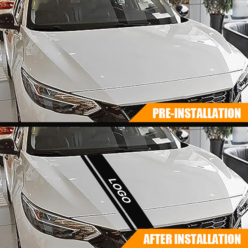 Autoaufkleber zur Dekoration der Motorhaube (2 Bögen)