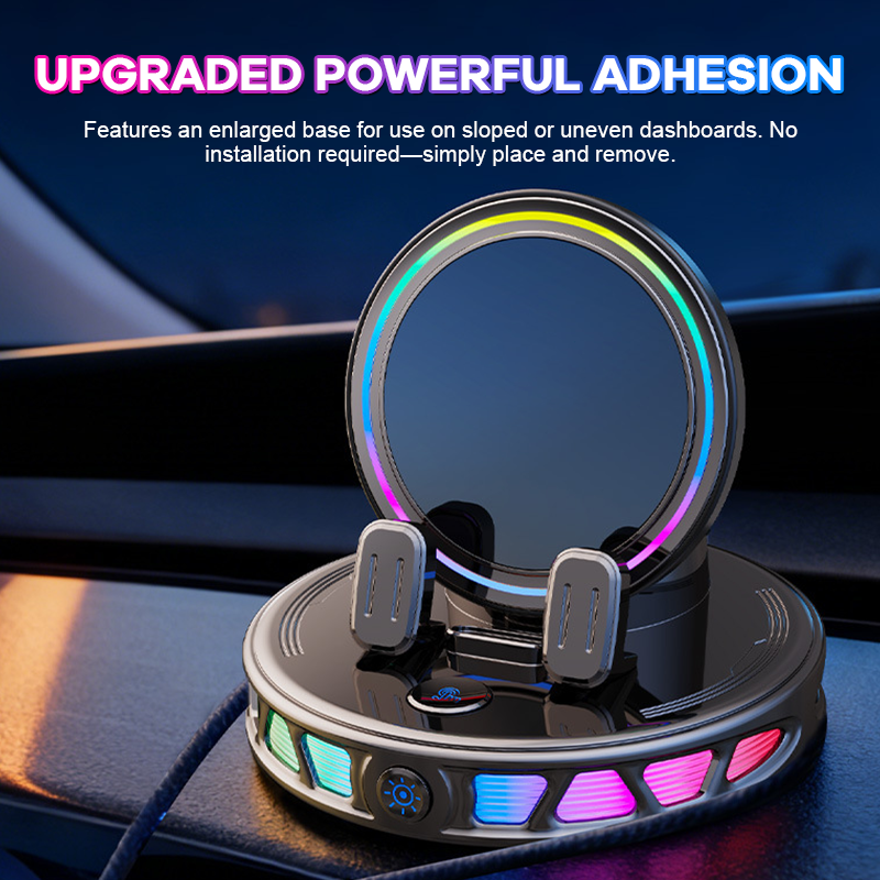 🚗 PowerDrive™ 2-in-1-Dashboard-Halterung für Smartphones: Automatische Klemmung und schnelles kabelloses Laden