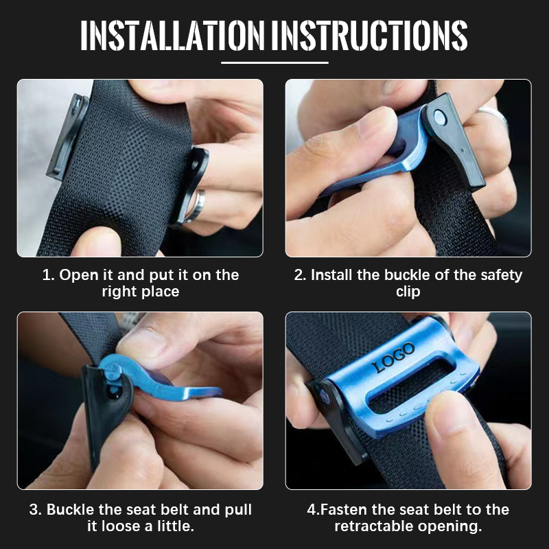 Autosicherheitsgurt-Clips