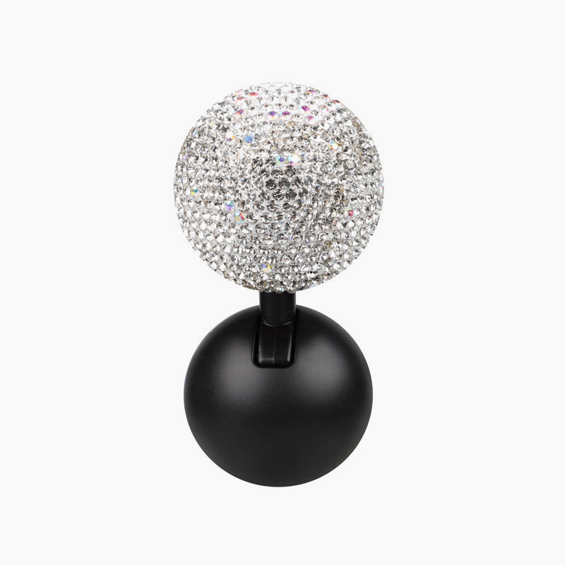 Bling-Strass-Abdeckung für Startknopf im Schalthebel-Design ✨🚗💎