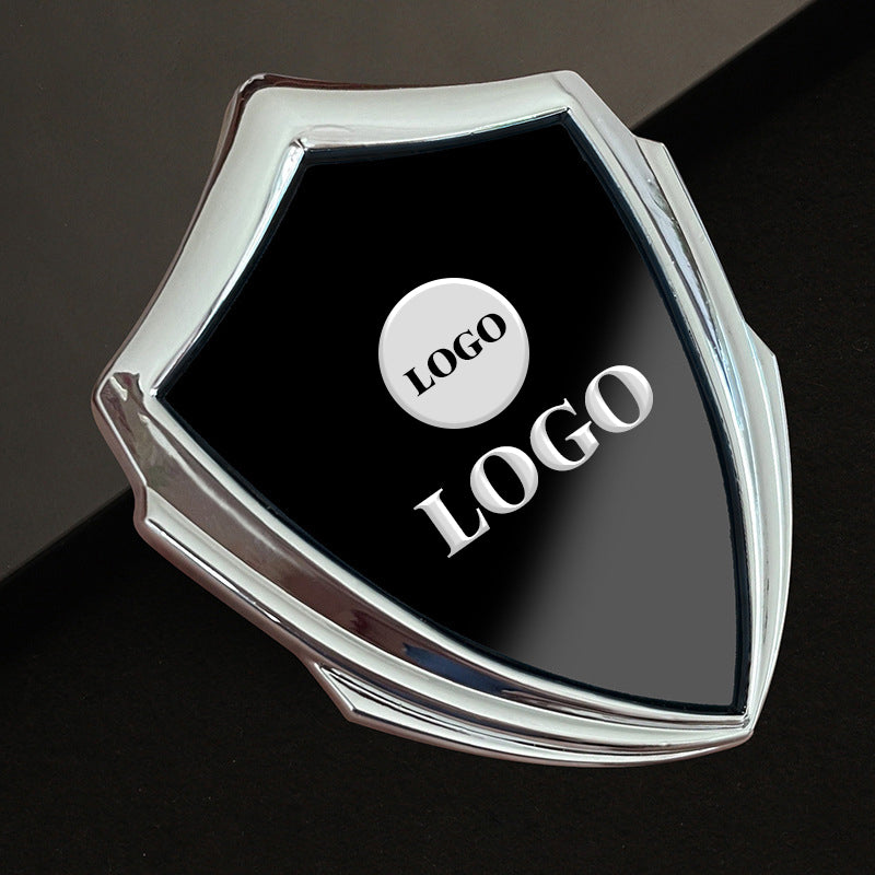 Individuelles Logo-Emblem für die Mittelkonsole – 3D-Metallaufkleber für Autos🚗🛡️