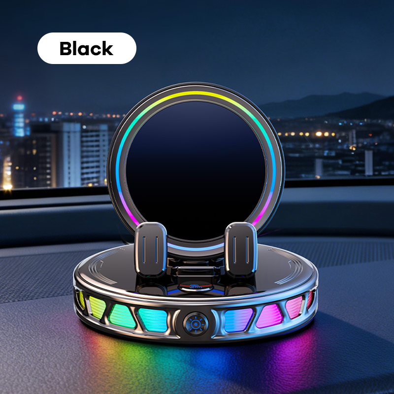 🚗 PowerDrive™ 2-in-1-Dashboard-Halterung für Smartphones: Automatische Klemmung und schnelles kabelloses Laden