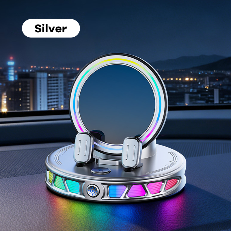 🚗 PowerDrive™ 2-in-1-Dashboard-Halterung für Smartphones: Automatische Klemmung und schnelles kabelloses Laden