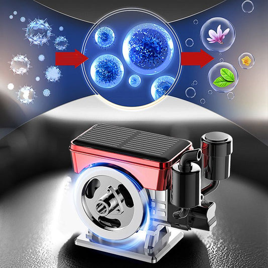Solarbetriebener, selbstdrehender Aromadiffusor für das Auto