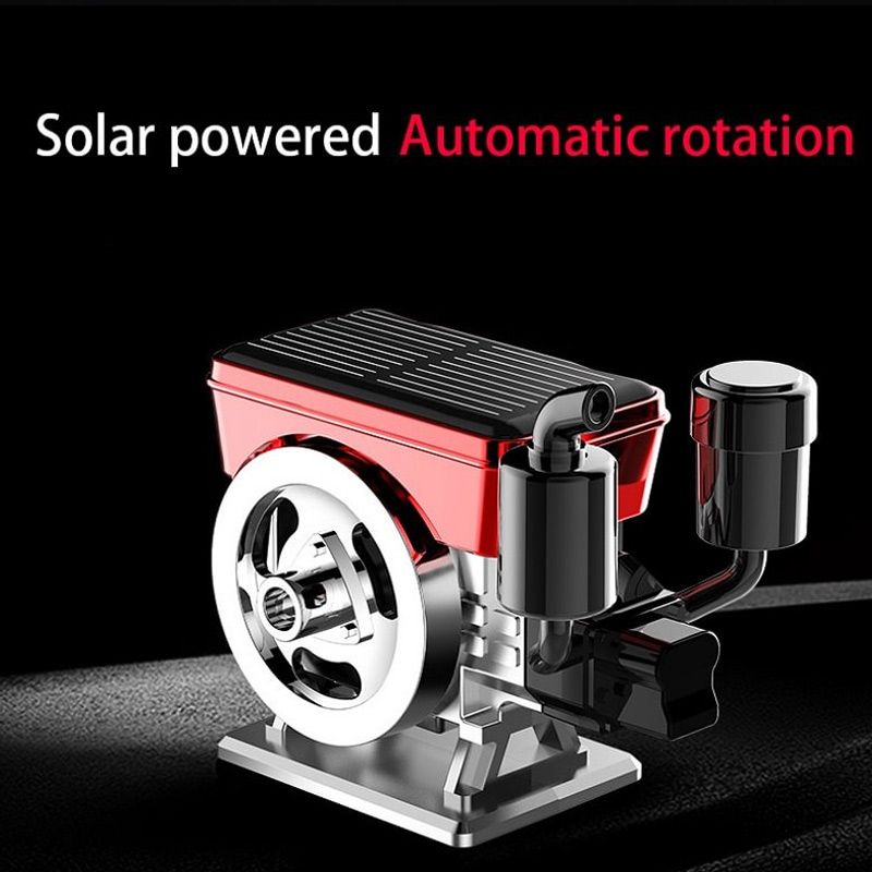 Solarbetriebener, selbstdrehender Aromadiffusor für das Auto